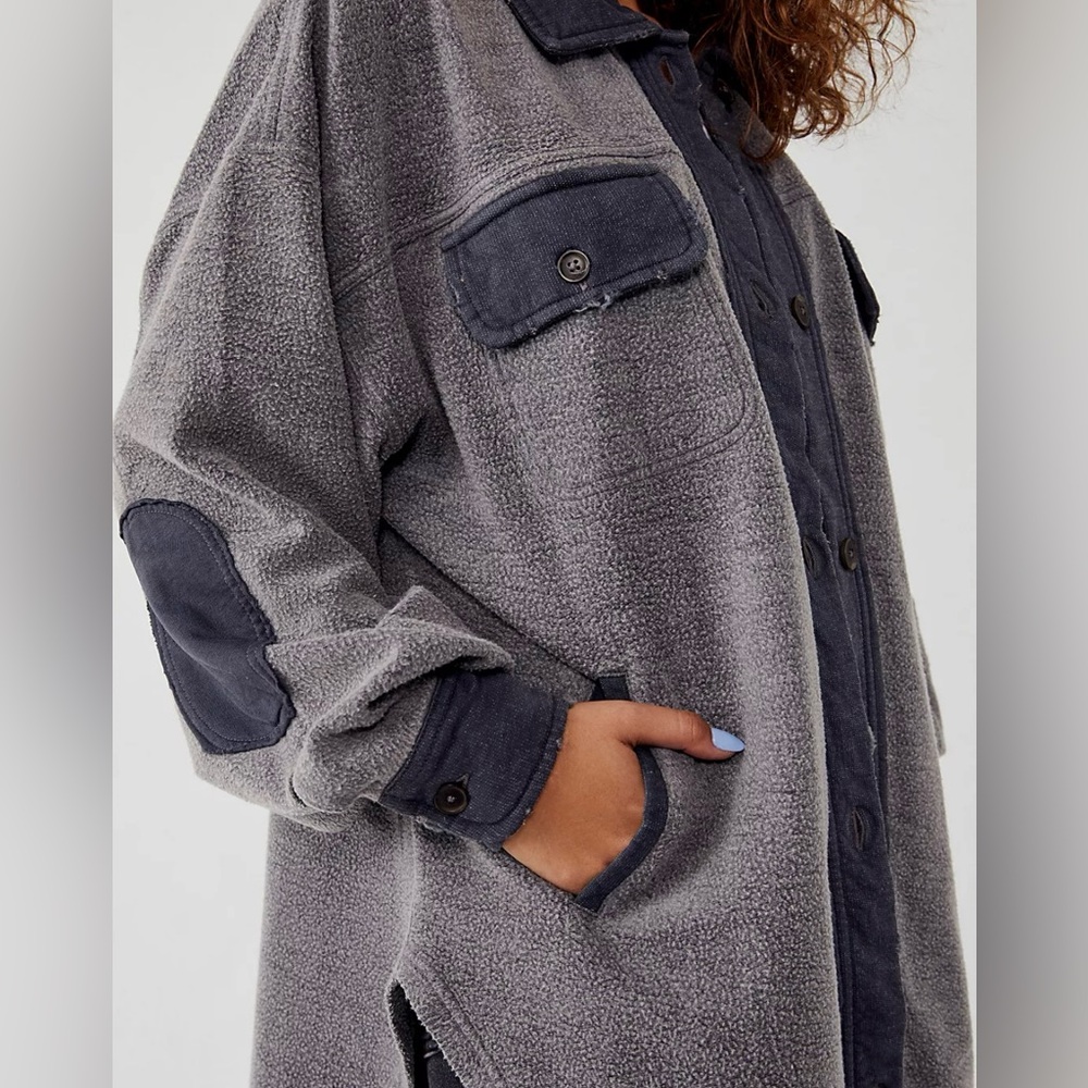 Free People Ruby Oversized Shirt Jacket💙